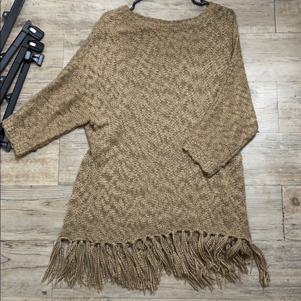 Tan sweater